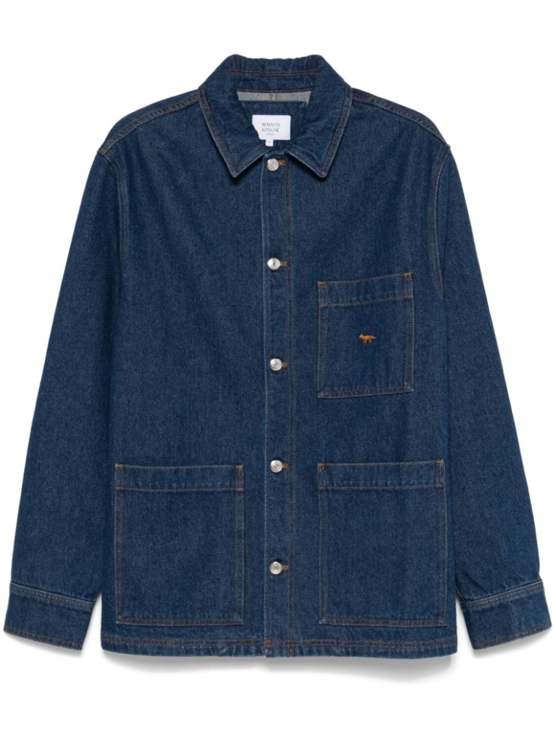 Джинсовая куртка Maison Kitsuné, синий
Джинсовая куртка Maison Kitsuné, синий