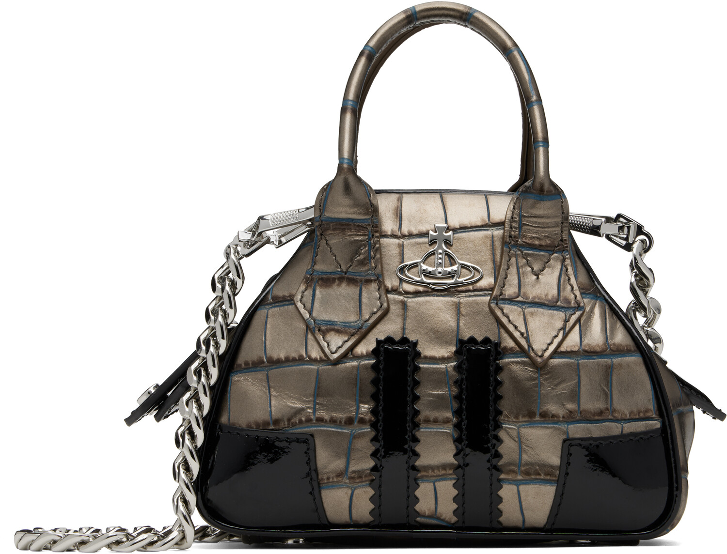 Черная и мини-сумка Yasmine Chain Vivienne Westwood, Черный, Черная и мини-сумка Yasmine Chain Vivienne Westwood
Черная и мини-сумка Yasmine Chain Vivienne Westwood, Черный, Черная и мини-сумка Yasmine Chain Vivienne Westwood