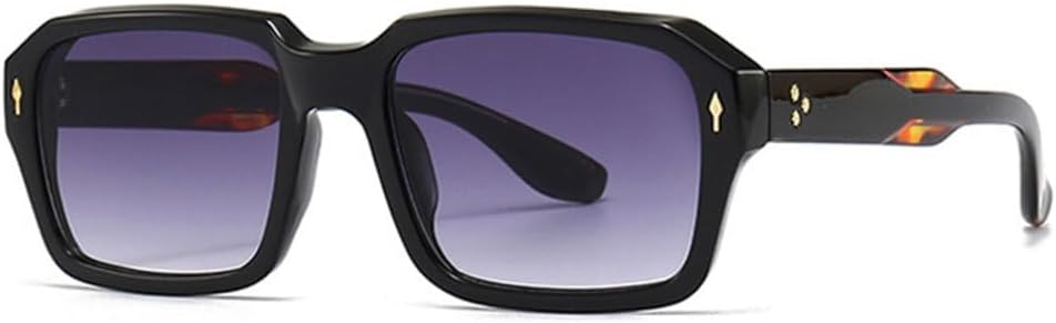 Солнцезащитные очки MUTYNE Retro Rivets для мужчин в стиле панк с градиентным переходом цвета, модные квадратные солнцезащитные очки для женщин, цвет «зеленый чай», Black Leopard Grey
Солнцезащитные очки MUTYNE Retro Rivets для мужчин в стиле панк с градиентным переходом цвета, модные квадратные солнцезащитные очки для женщин, цвет «зеленый чай», Black Leopard Grey