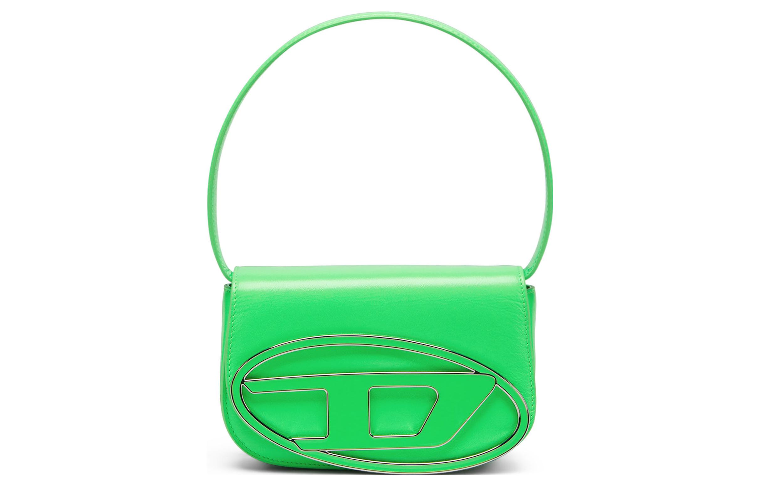 Сумка через плечо из коровьей кожи DIESEL 1DR большого размера для женщин неоново-зелёная
Сумка через плечо из коровьей кожи DIESEL 1DR большого размера для женщин неоново-зелёная