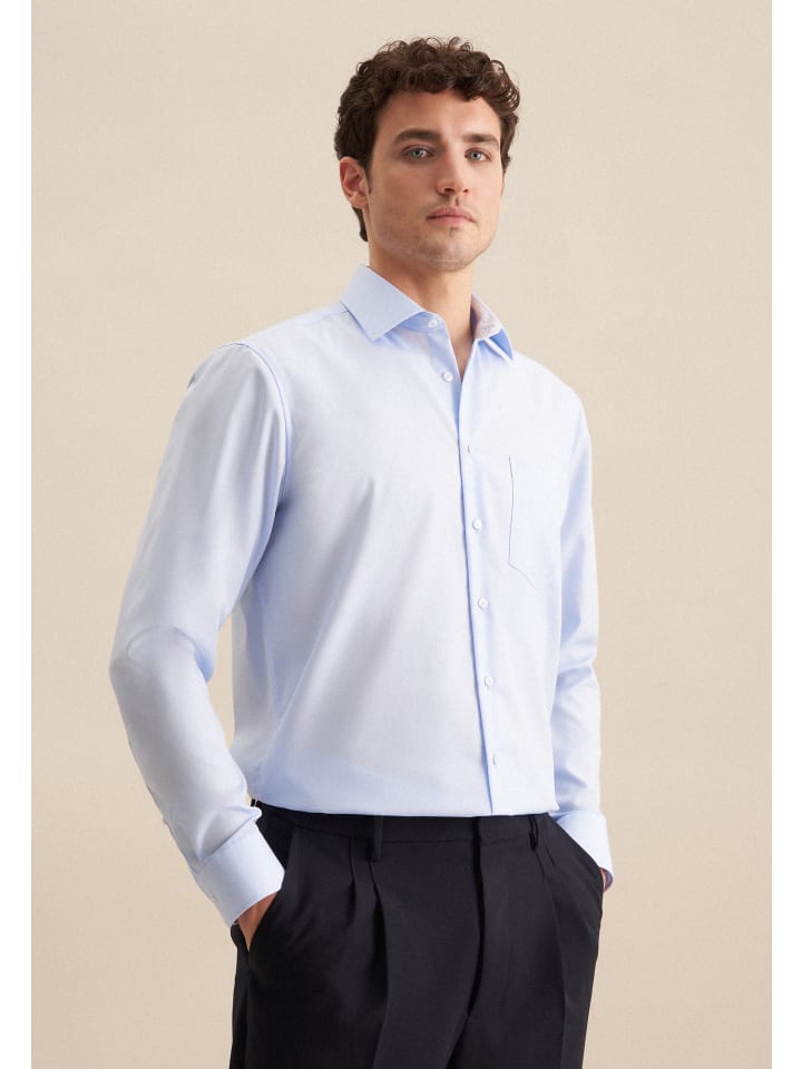 Рубашка Seidensticker, средне-синий
Рубашка Seidensticker, средне-синий