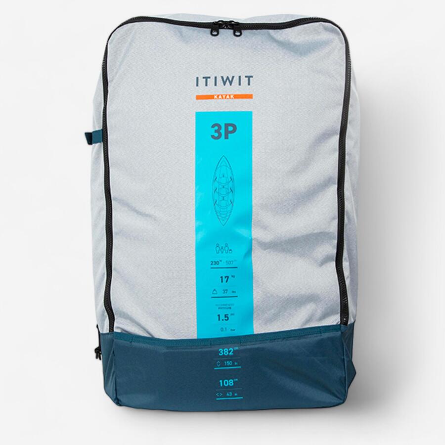 Транспортный рюкзак — для каяка Itiwit 100 в одно-, двух- или трехместном варианте
Транспортный рюкзак — для каяка Itiwit 100 в одно-, двух- или трехместном варианте