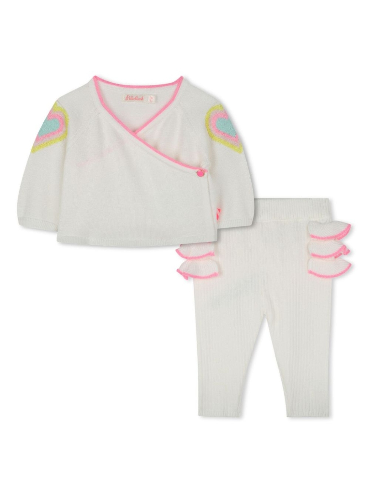 Billieblush комплект из топа, брюк и шапки, нейтральный цвет
Billieblush комплект из топа, брюк и шапки, нейтральный цвет