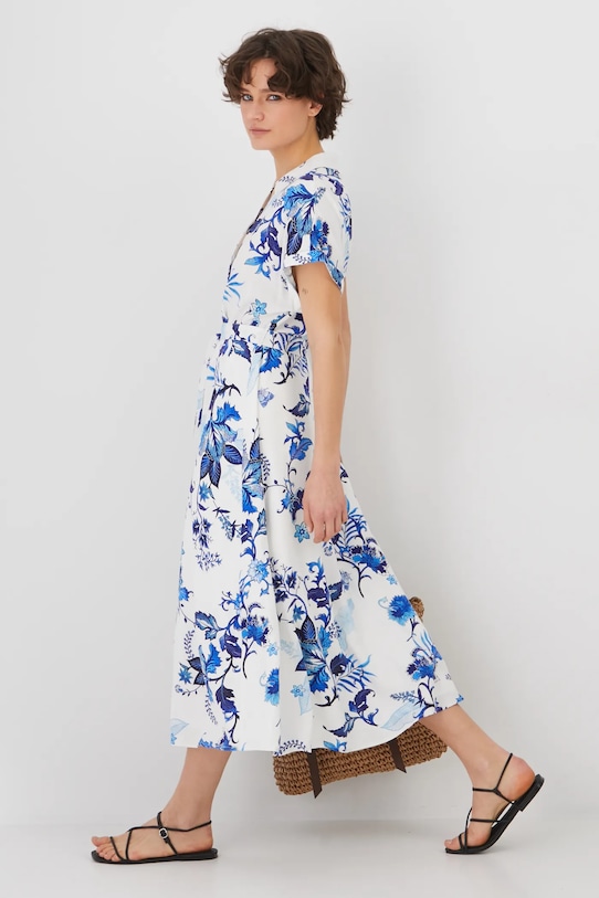 Платье с добавлением льна Medicine, белый
Платье с добавлением льна Medicine, белый