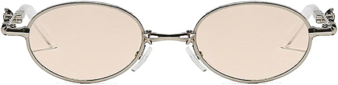 Ретро-солнцезащитные очки маленького овального размера с бриллиантами и стразами для женщин и мужчин, винтажный стиль 90-х, модные металлические солнцезащитные очки для женщин mincl, C3
Ретро-солнцезащитные очки маленького овального размера с бриллиантами и стразами для женщин и мужчин, винтажный стиль 90-х, модные металлические солнцезащитные очки для женщин mincl, C3