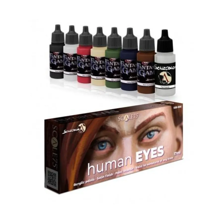 Человеческие глаза, Scalecolor - Paint Sets
Человеческие глаза, Scalecolor - Paint Sets