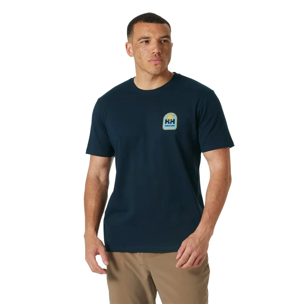 Футболка с коротким рукавом Helly Hansen Massif Graphic, синий
Футболка с коротким рукавом Helly Hansen Massif Graphic, синий