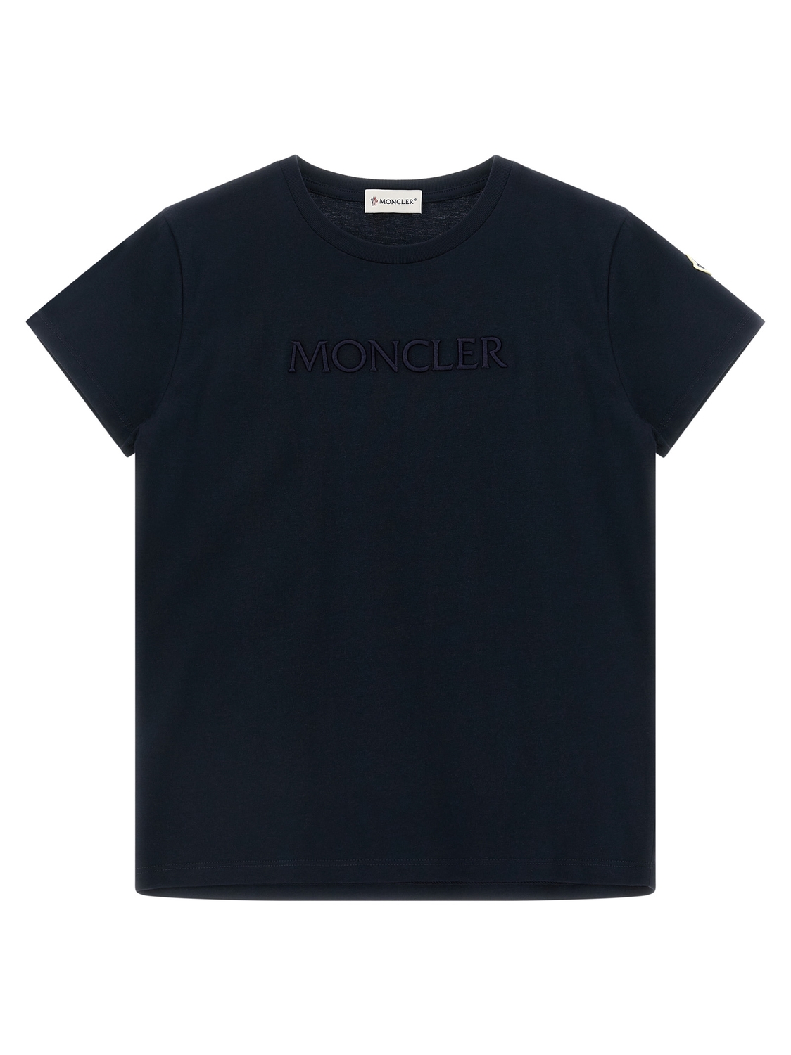 Футболка с вышитым логотипом Moncler Enfant, синий
Футболка с вышитым логотипом Moncler Enfant, синий