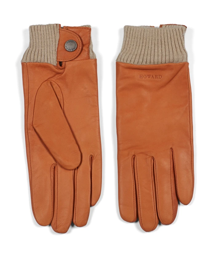 Кожаные перчатки высокого качества Howard London, коричневый
Кожаные перчатки высокого качества Howard London, коричневый