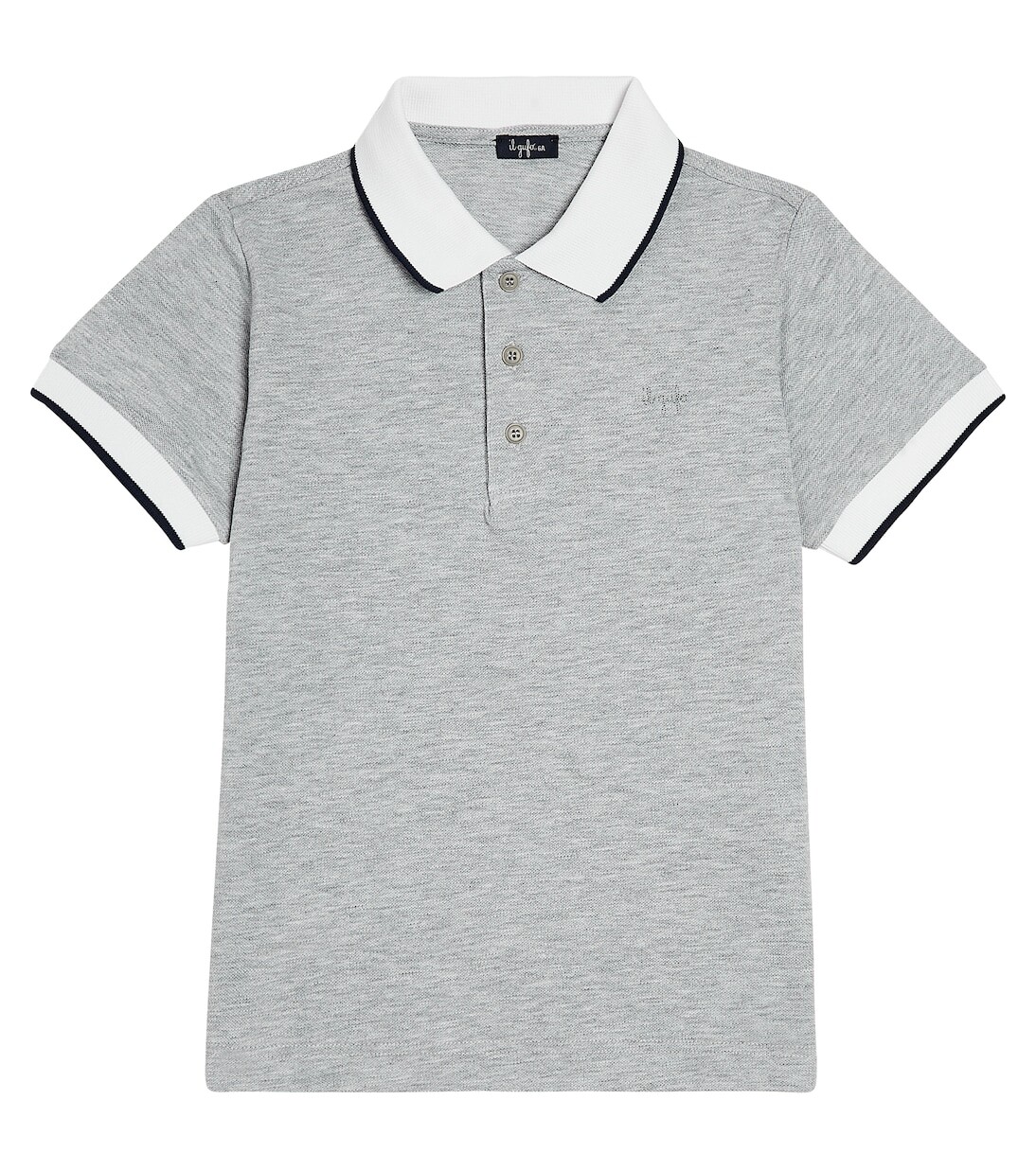 Хлопковая рубашка-поло Il Gufo, серый
Хлопковая рубашка-поло Il Gufo, серый