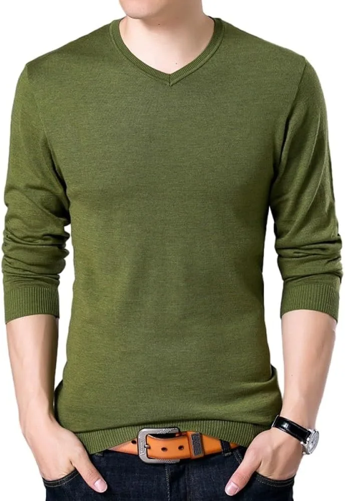 Мужской свитер SWEPER — зимний slim fit с V-образным вырезом
Мужской свитер SWEPER — зимний slim fit с V-образным вырезом