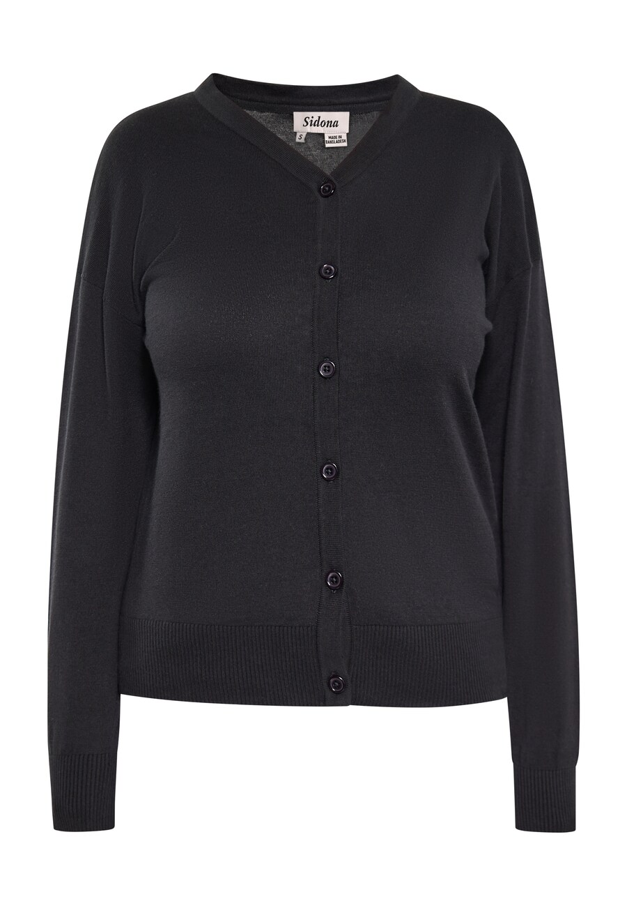 Вязаный кардиган Sidona, черный
Вязаный кардиган Sidona, черный