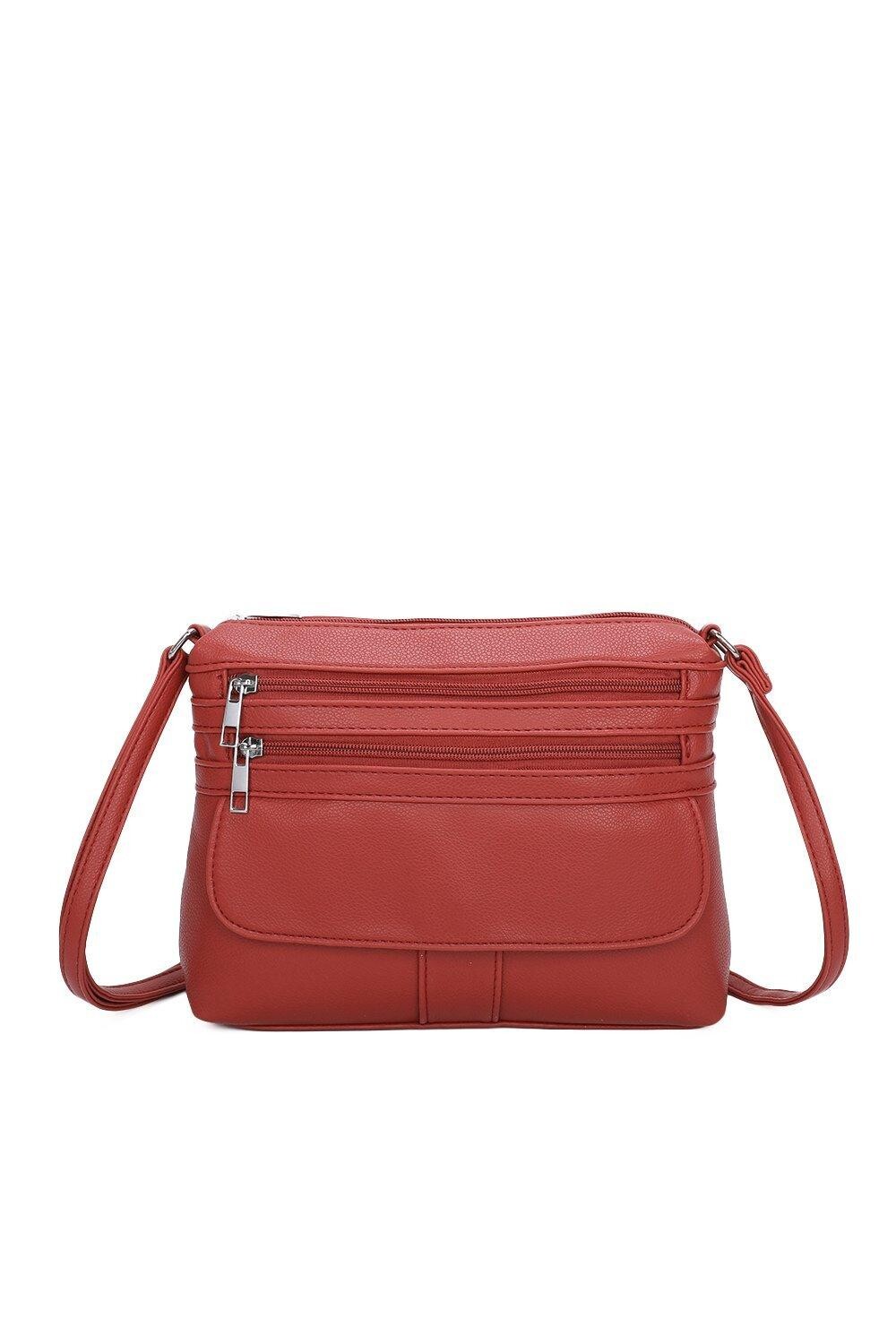 Сумка-мессенджер из искусственной кожи с четырьмя молниями Fontanella Fashion, оранжевый
Сумка-мессенджер из искусственной кожи с четырьмя молниями Fontanella Fashion, оранжевый