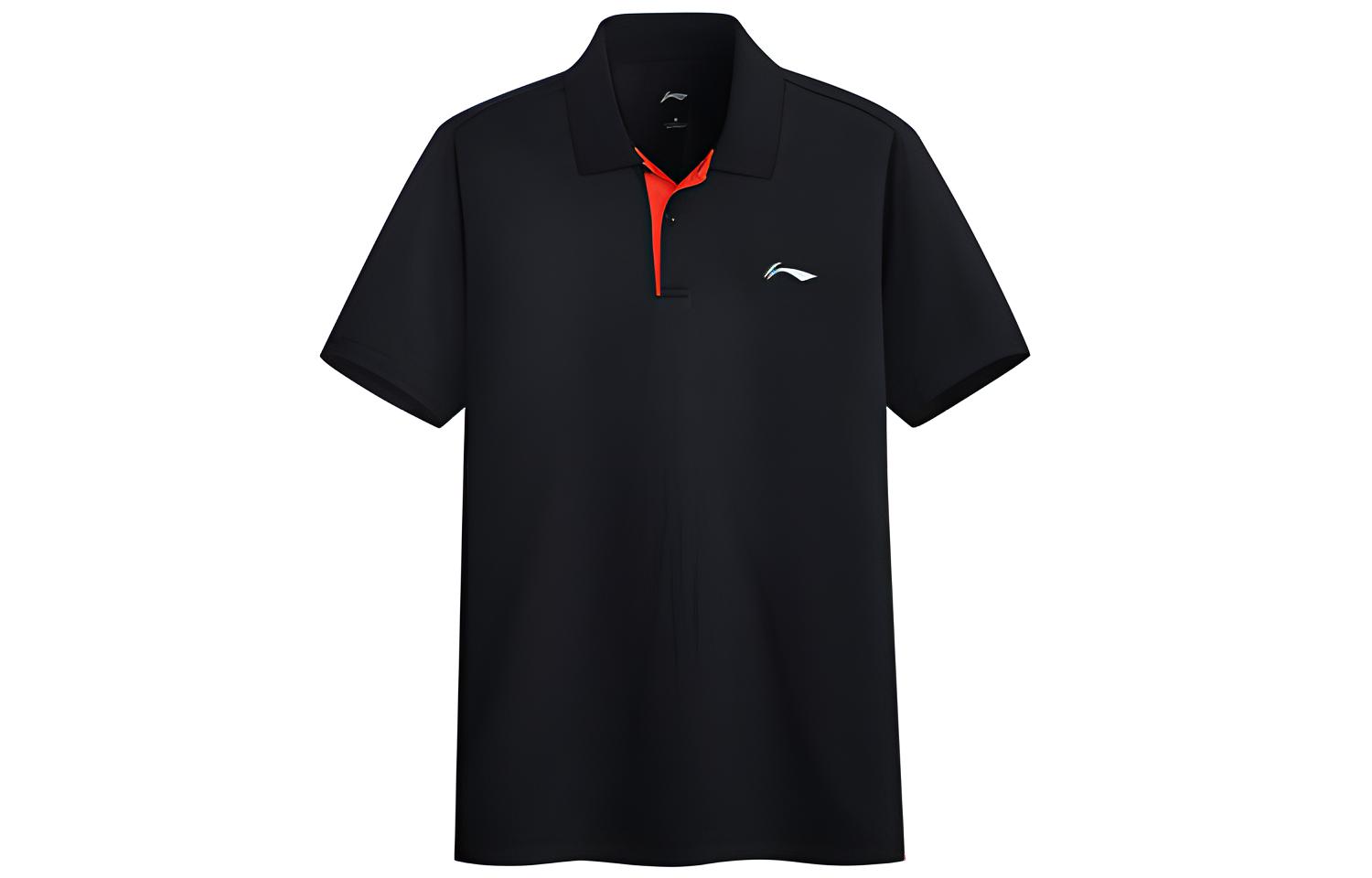 Футболка поло мужская черная LINING
Футболка поло мужская черная LINING