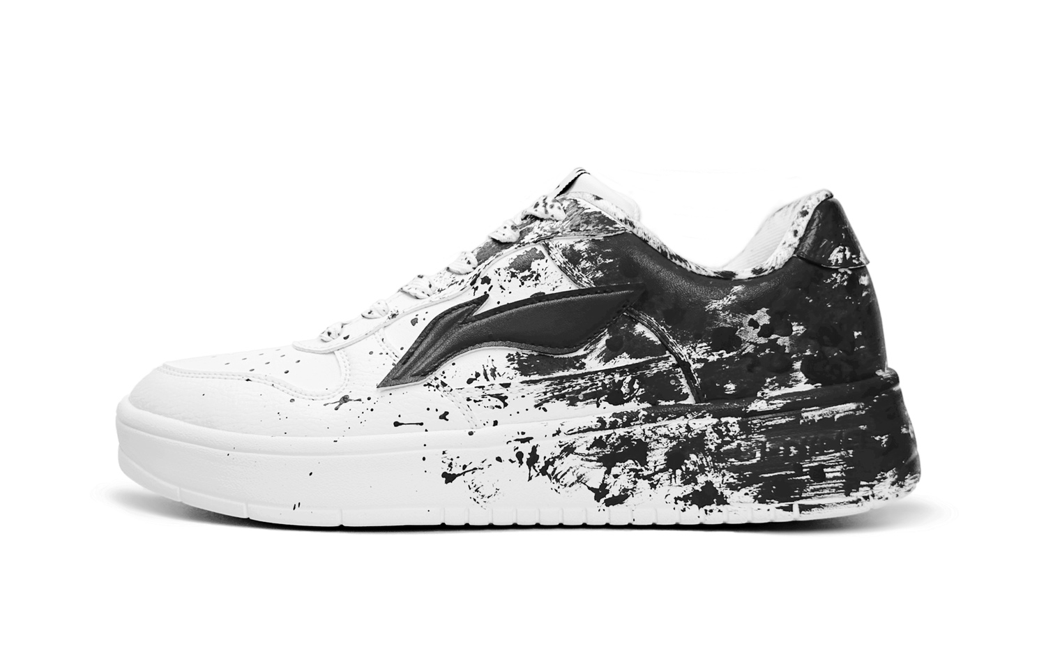 Лининг противоскользящие износостойкие низкие кеды для скейтбординга мужские черно-белые
Лининг противоскользящие износостойкие низкие кеды для скейтбординга мужские черно-белые