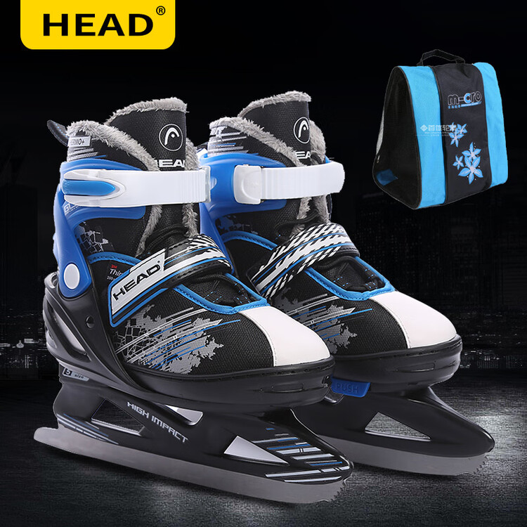 HEAD Детские регулируемые коньки для фигурного катания H7 Black And Blue + Blue Bag, размер S (26-31)
HEAD Детские регулируемые коньки для фигурного катания H7 Black And Blue + Blue Bag, размер S (26-31)