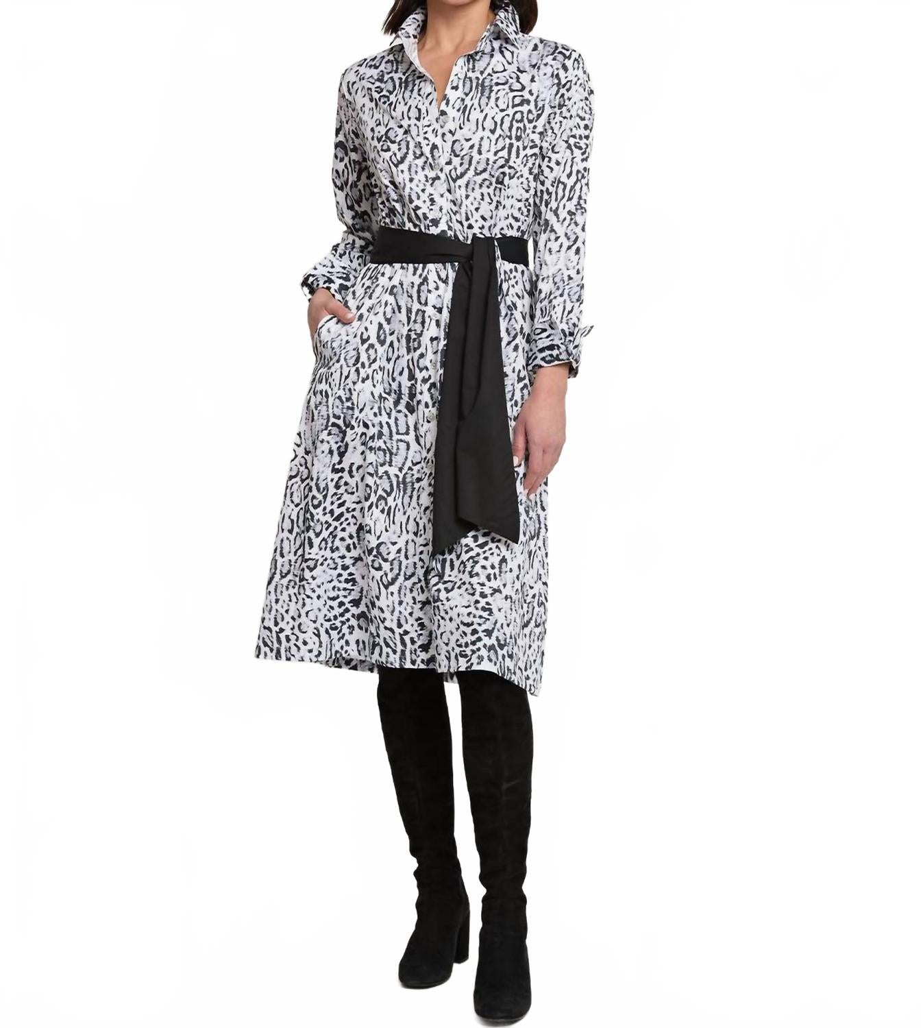 Тампрон платье с длинным рукавом в черно-белом цвете Hinson Wu
Тампрон платье с длинным рукавом в черно-белом цвете Hinson Wu