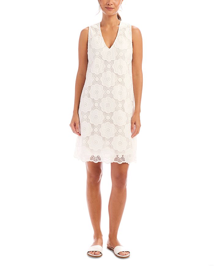 Кружевное мини-платье без рукавов Karen Kane, слоновая кость/кремовый
Кружевное мини-платье без рукавов Karen Kane, слоновая кость/кремовый