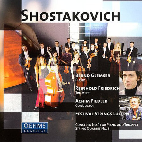 CD диск Shostakovich / Glemser / Friedrich / Fiedler: Concerto for Piano Trumpet & Strings
CD диск Shostakovich / Glemser / Friedrich / Fiedler: Concerto for Piano Trumpet & Strings