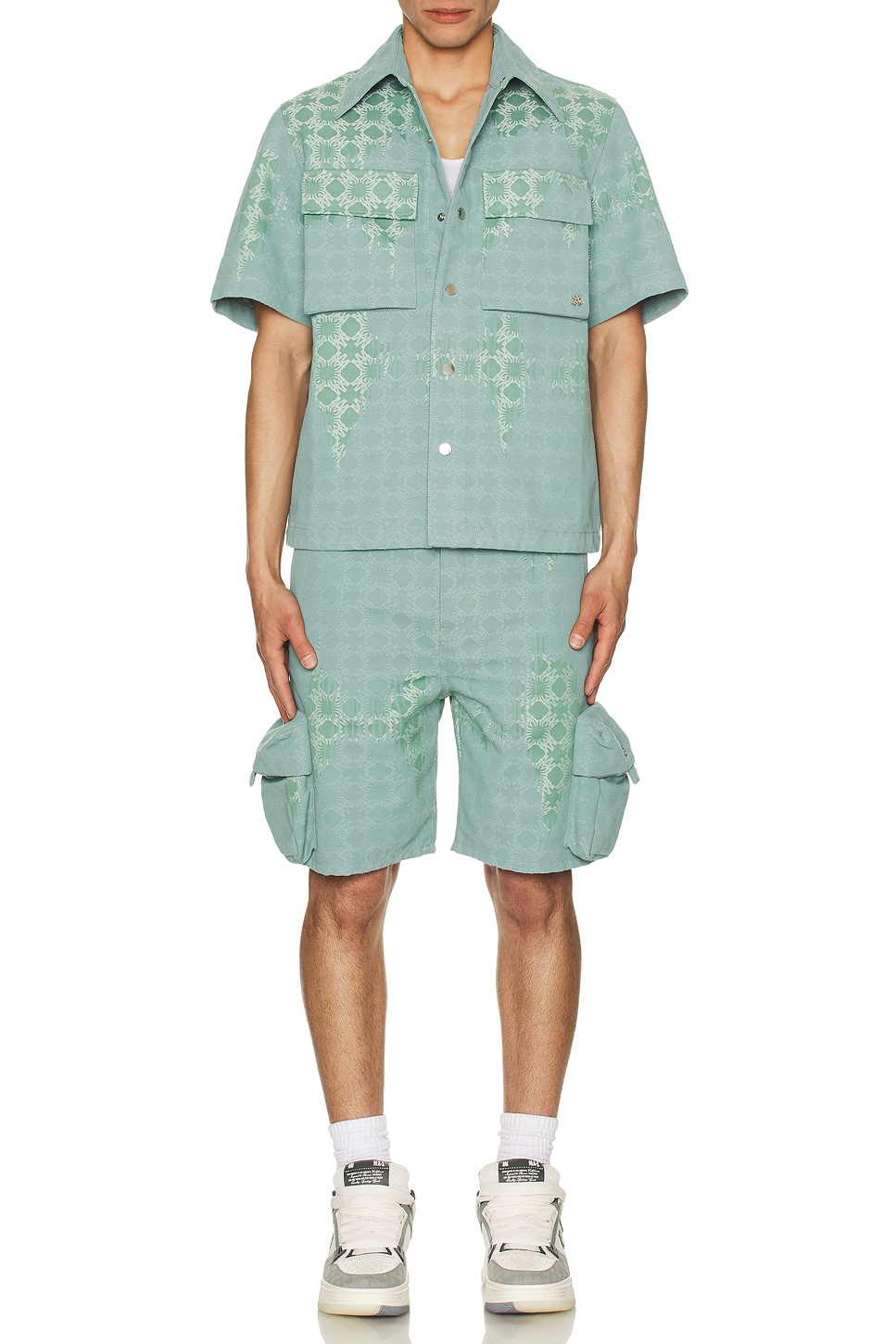 MA Quad Отбеленная Рубашка Amiri, Bleach MA Quad
MA Quad Отбеленная Рубашка Amiri, Bleach MA Quad