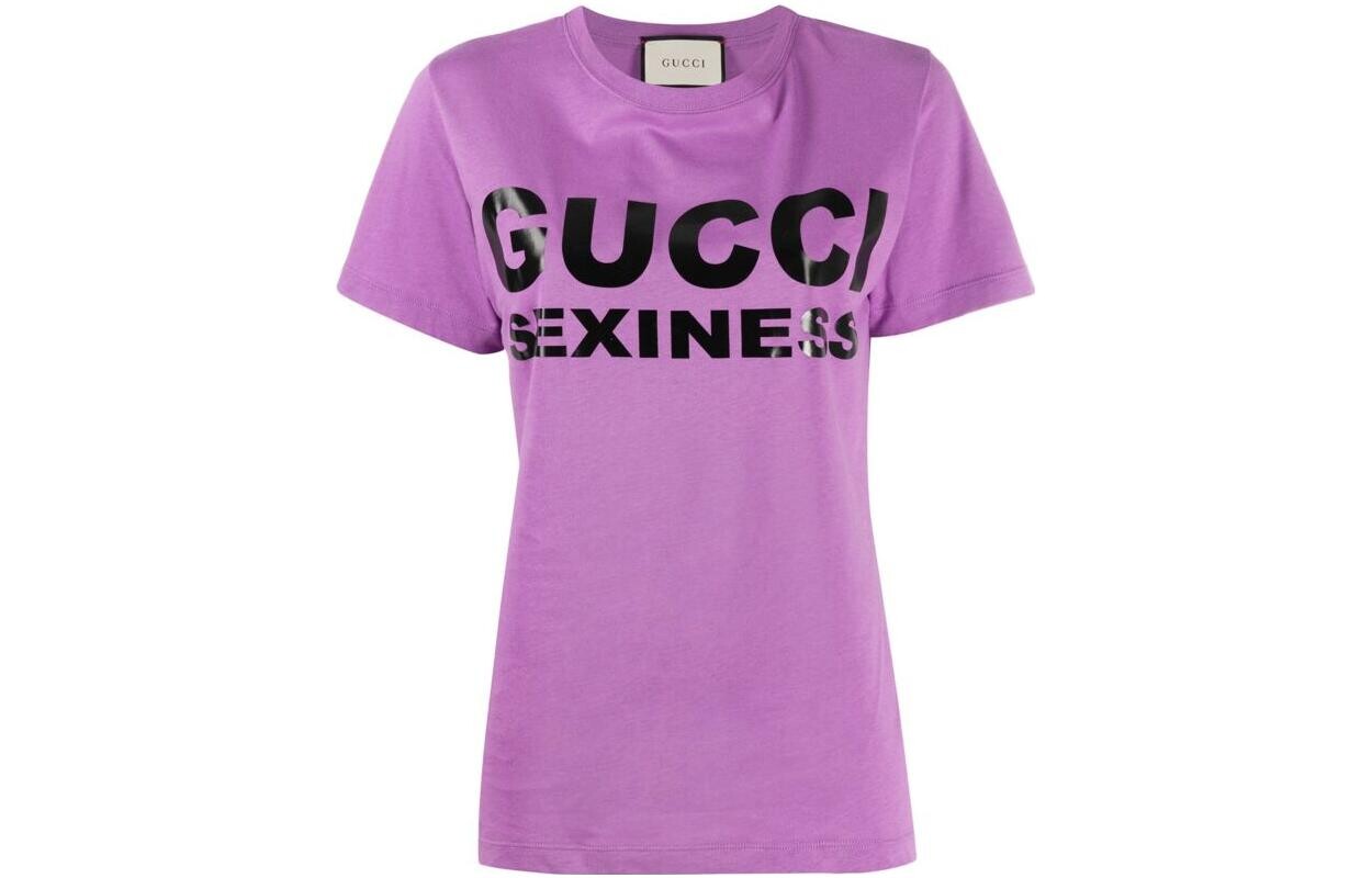 Футболка женская Gucci, фиолетовый
Футболка женская Gucci, фиолетовый