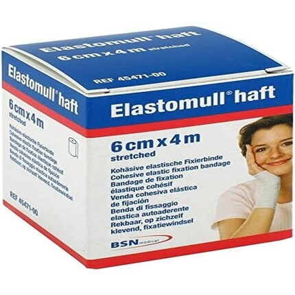 Самоклеящийся бинт Elastomull 4м х 6см Bsn Medical
Самоклеящийся бинт Elastomull 4м х 6см Bsn Medical