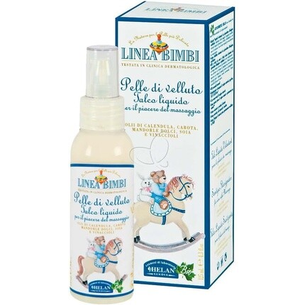 Linea Bimbi Velvet Skin Жидкий тальк 100мл Helan
Linea Bimbi Velvet Skin Жидкий тальк 100мл Helan