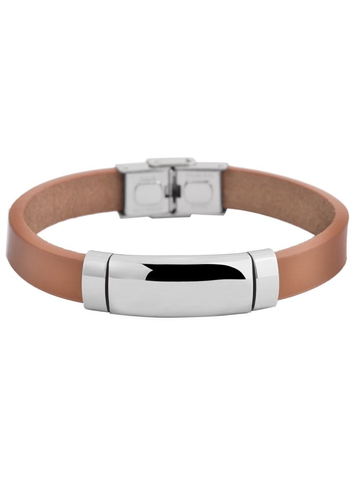 Adeliás Кожаный браслет унисекс, 21 см, коричневый
Adeliás Кожаный браслет унисекс, 21 см, коричневый