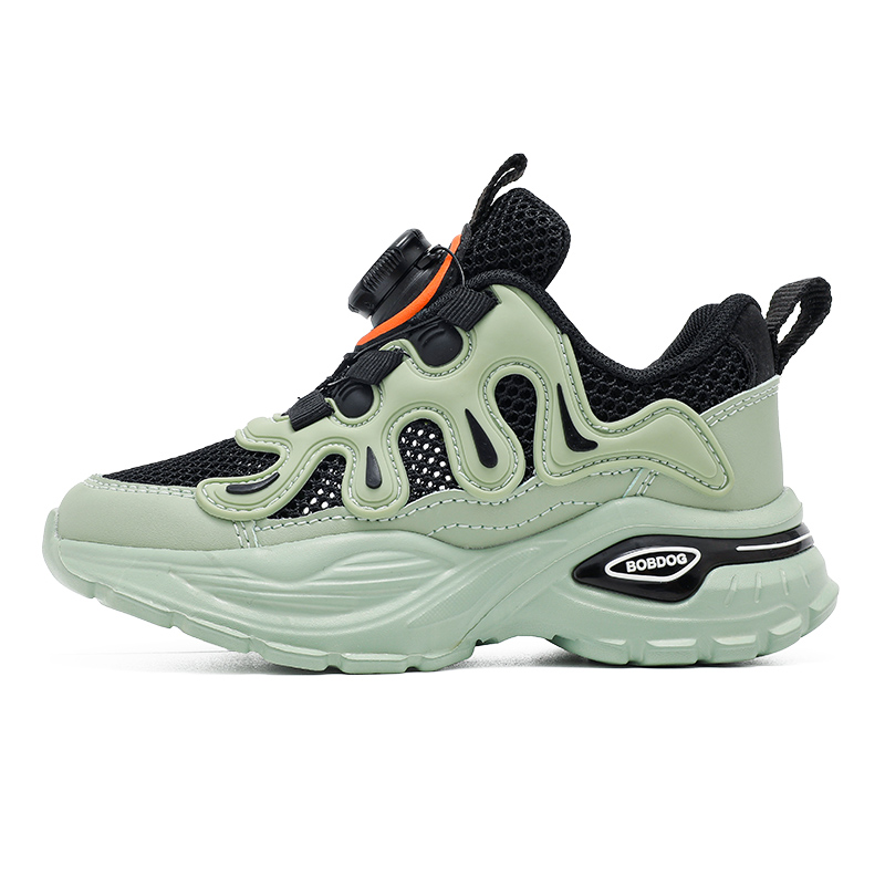 Нескользящие, дышащие и сбалансированные низкие детские кроссовки для повседневной носки BOBDOG, черный
Нескользящие, дышащие и сбалансированные низкие детские кроссовки для повседневной носки BOBDOG, черный