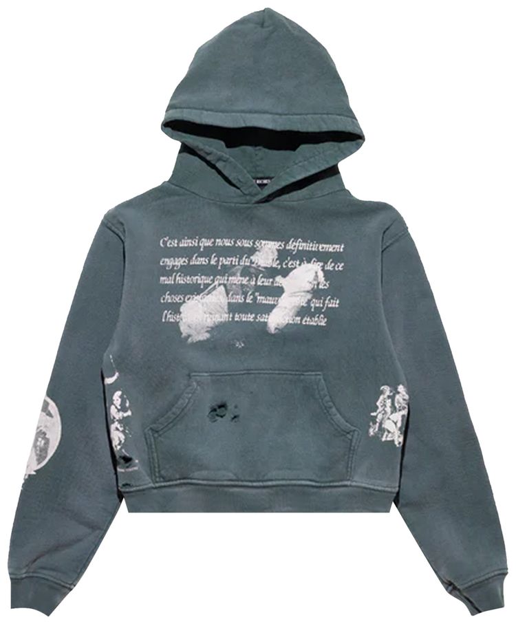 Худи Enfants Riches Déprimés Napoléon Petit, зеленый
Худи Enfants Riches Déprimés Napoléon Petit, зеленый