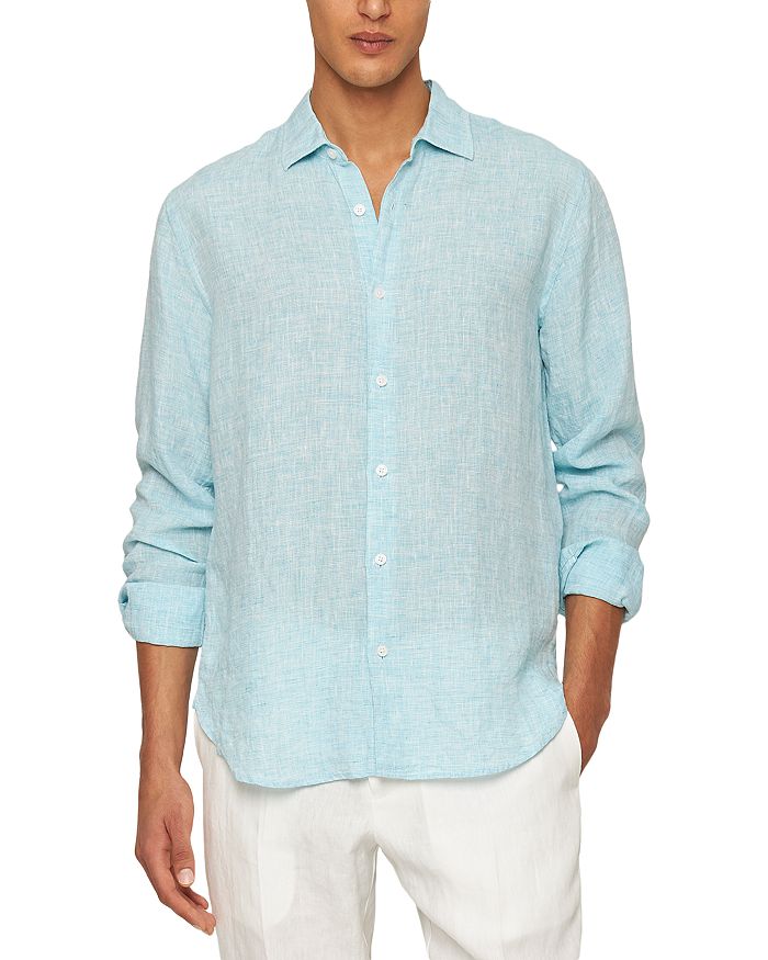 Рубашка Giles из льна CLS II Orlebar Brown, синий
Рубашка Giles из льна CLS II Orlebar Brown, синий