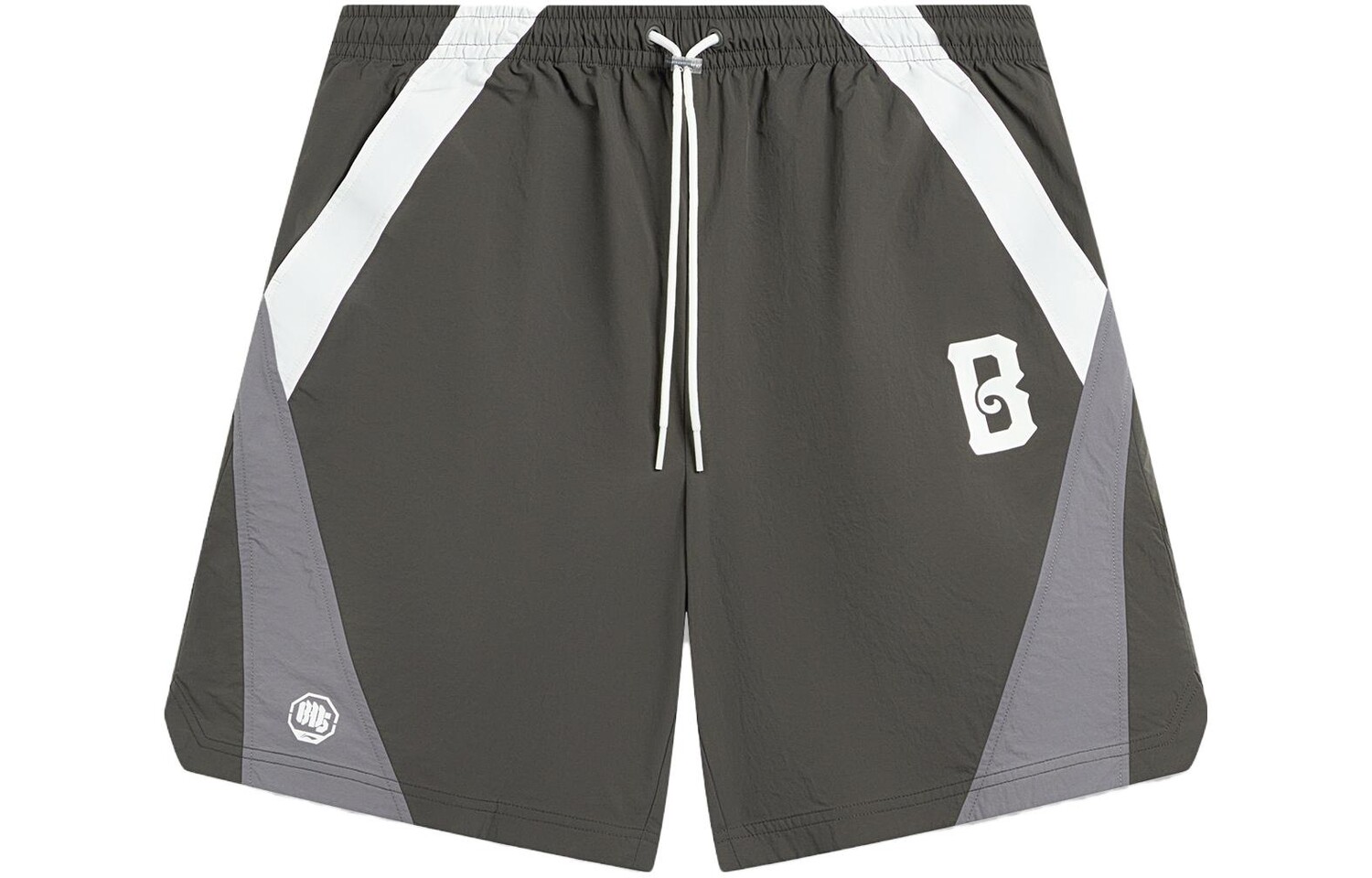 Badfive повседневные шорты мужские угольно-черные молочно-белые саженые чернила Lining, черный 
Badfive повседневные шорты мужские угольно-черные молочно-белые саженые чернила Lining, черный