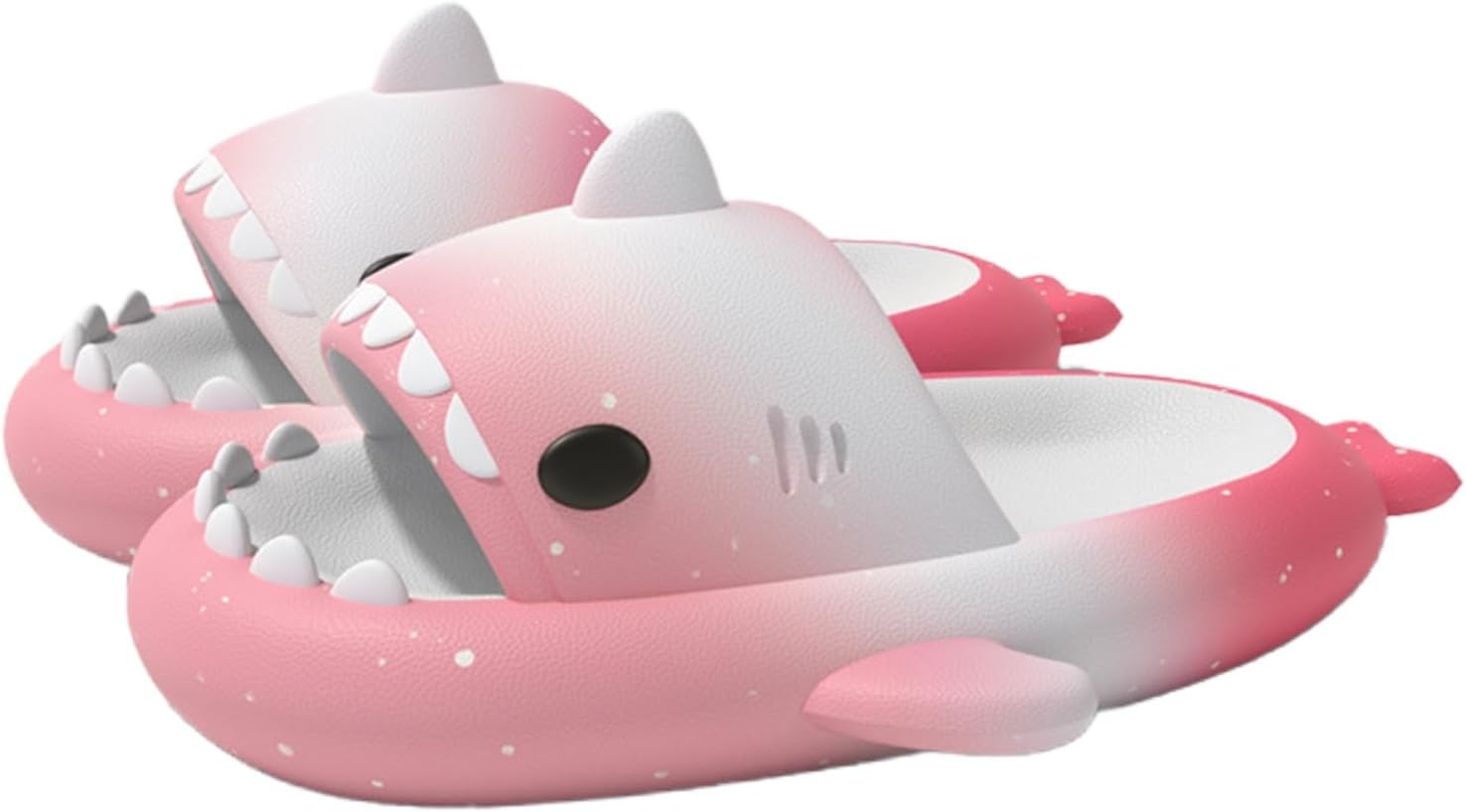Оригинальные шлепанцы с акулой, новые милые шлепанцы с радужной акулой для взрослых, шлепанцы с акулой с звездным градиентом, унисекс Generic, белый/розовый
Оригинальные шлепанцы с акулой, новые милые шлепанцы с радужной акулой для взрослых, шлепанцы с акулой с звездным градиентом, унисекс Generic, белый/розовый