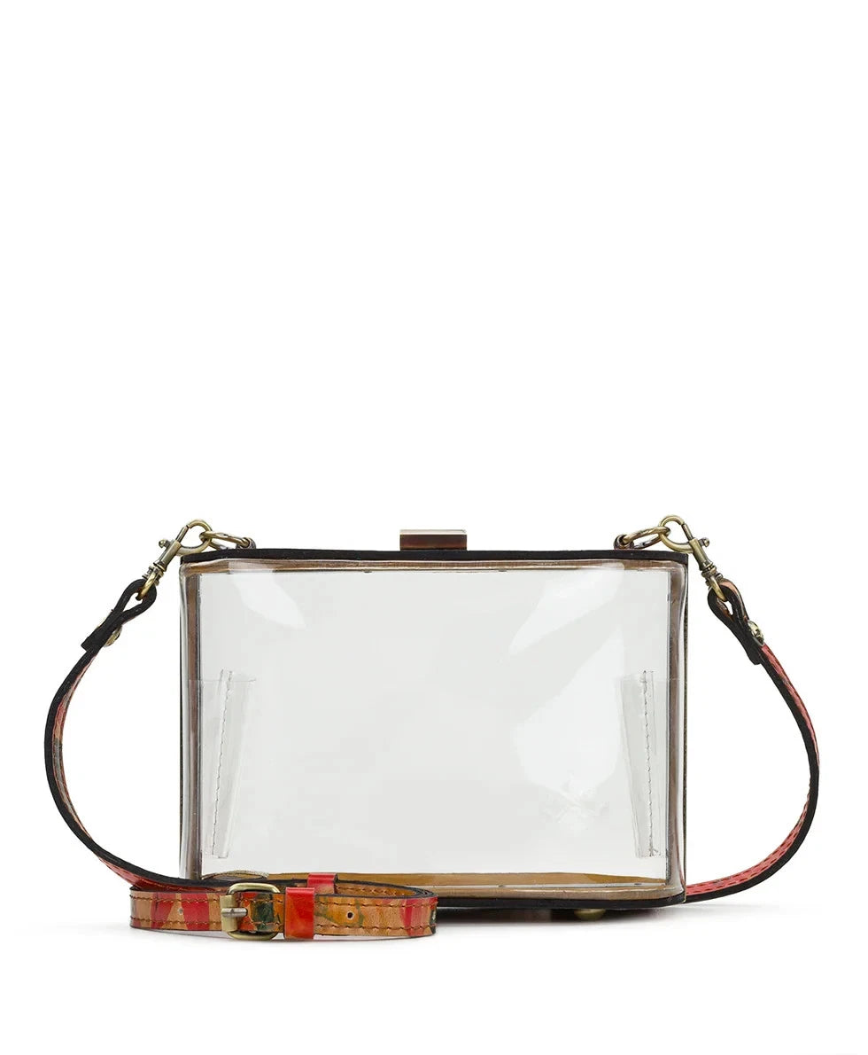 Женская сумка Patricia Nash Anselma с прозрачным кожаным ремешком, ремешок через плечо, RED1134, белый
Женская сумка Patricia Nash Anselma с прозрачным кожаным ремешком, ремешок через плечо, RED1134, белый