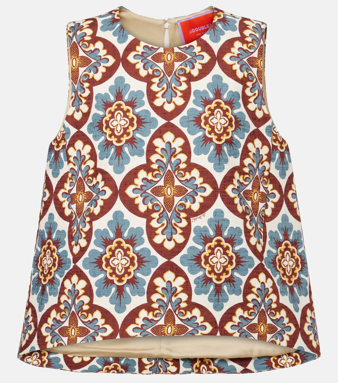 Топ из хлопка с принтом La Scala La DoubleJ, Mini Palazzo
Топ из хлопка с принтом La Scala La DoubleJ, Mini Palazzo