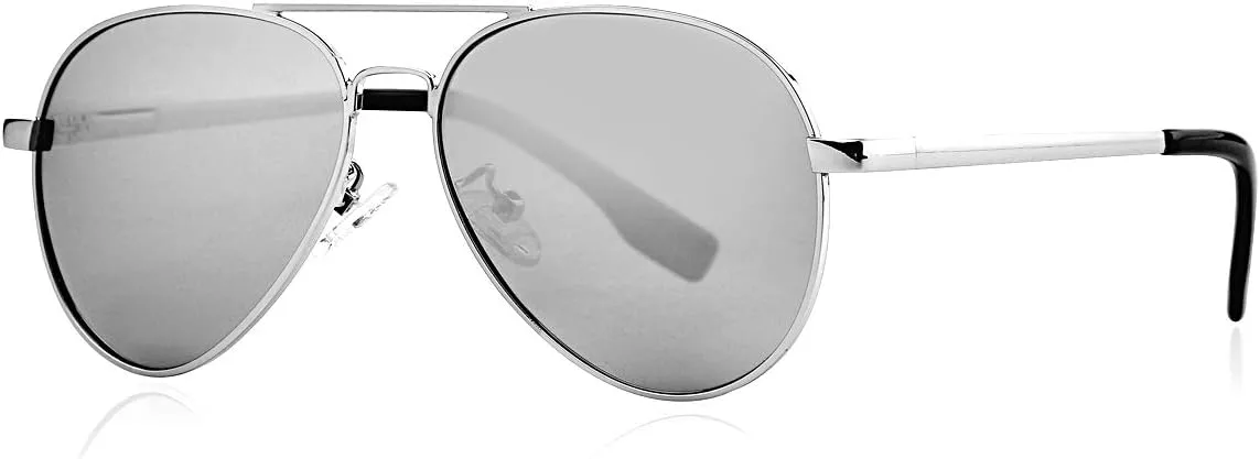 Поляризованные солнцезащитные очки-авиаторы Gleyemor для женщин и мужчин с маленьким лицом, размер 52 мм, 100% защита от УФ-излучения, Silver/Silver Mirror
Поляризованные солнцезащитные очки-авиаторы Gleyemor для женщин и мужчин с маленьким лицом, размер 52 мм, 100% защита от УФ-излучения, Silver/Silver Mirror