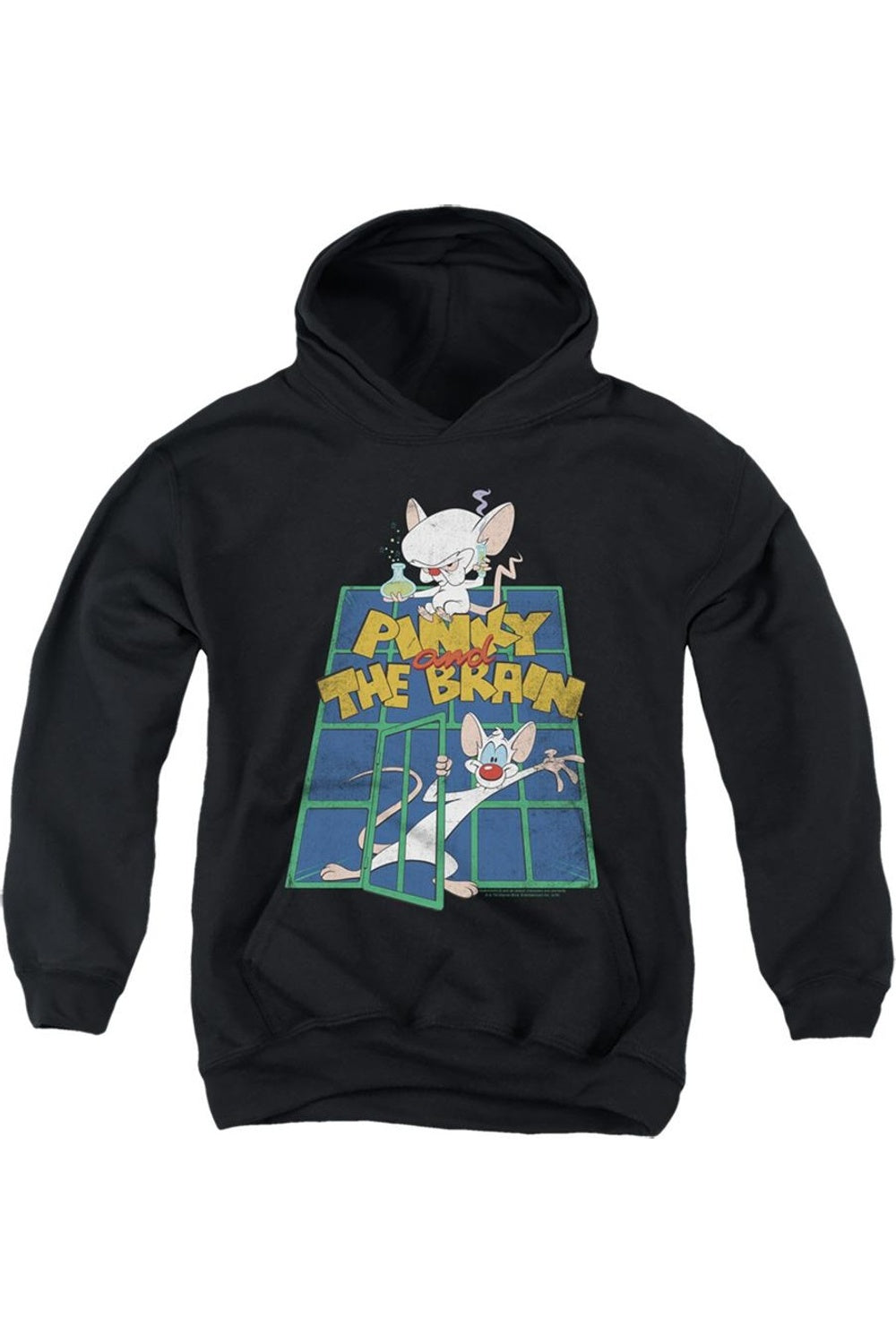 Толстовка с капюшоном Pinky And The Brain Ol Standard для детей Gildan 
Толстовка с капюшоном Pinky And The Brain Ol Standard для детей Gildan