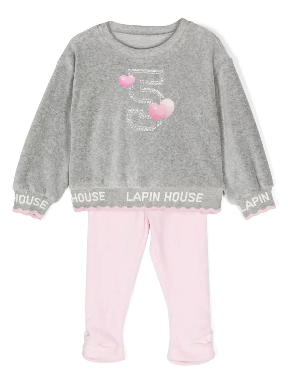 Велюровый спортивный костюм Lapin House, розовый
Велюровый спортивный костюм Lapin House, розовый