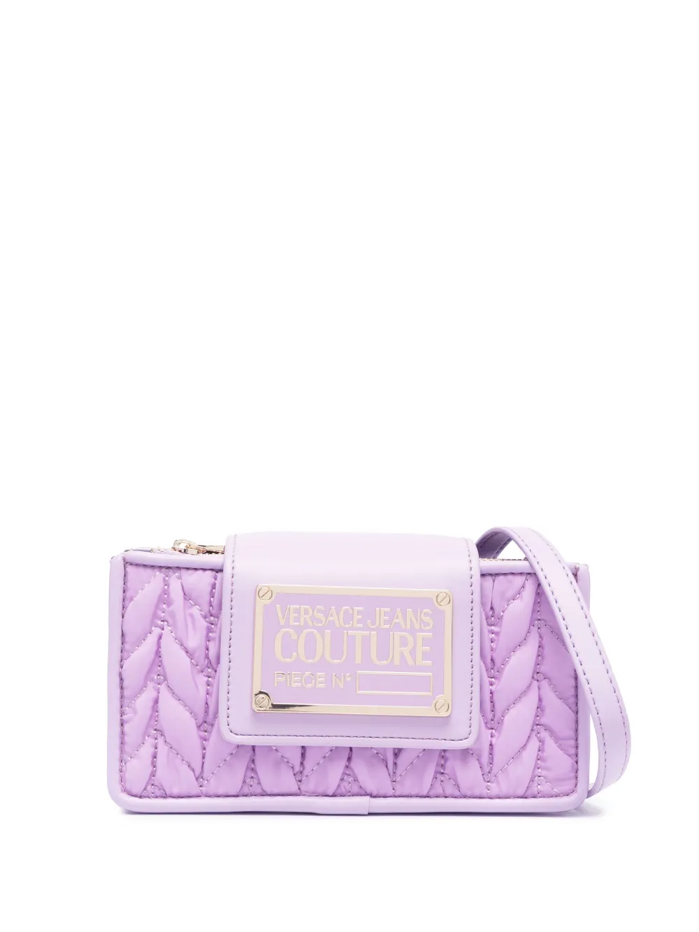 Сумка через плечо с логотипом Versace Jeans Couture, фиолетовый 
Сумка через плечо с логотипом Versace Jeans Couture, фиолетовый