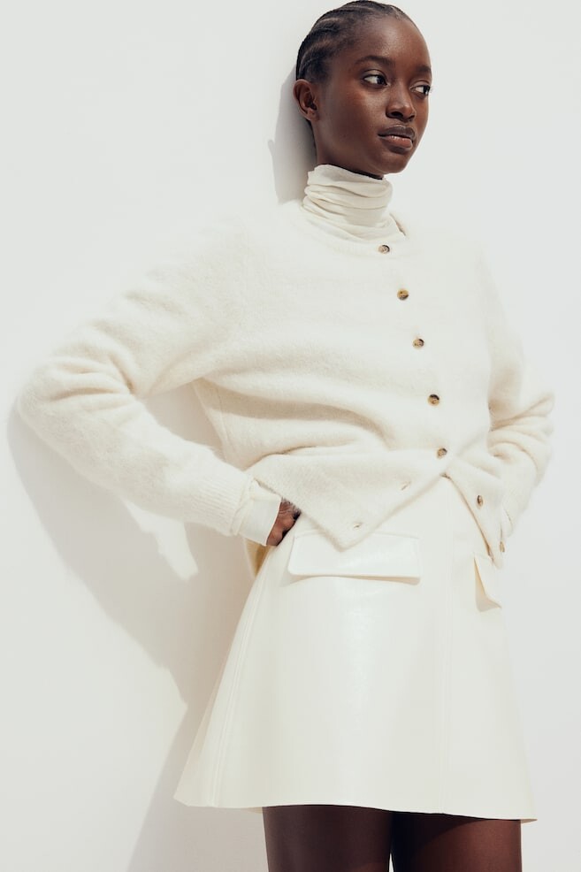 Кардиган из микса альпаки H&M, бежевый
Кардиган из микса альпаки H&M, бежевый