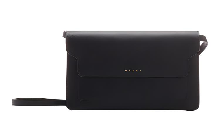 MARNI Сумка через плечо из сафьяновой телячьей кожи косметичка женская черная
MARNI Сумка через плечо из сафьяновой телячьей кожи косметичка женская черная