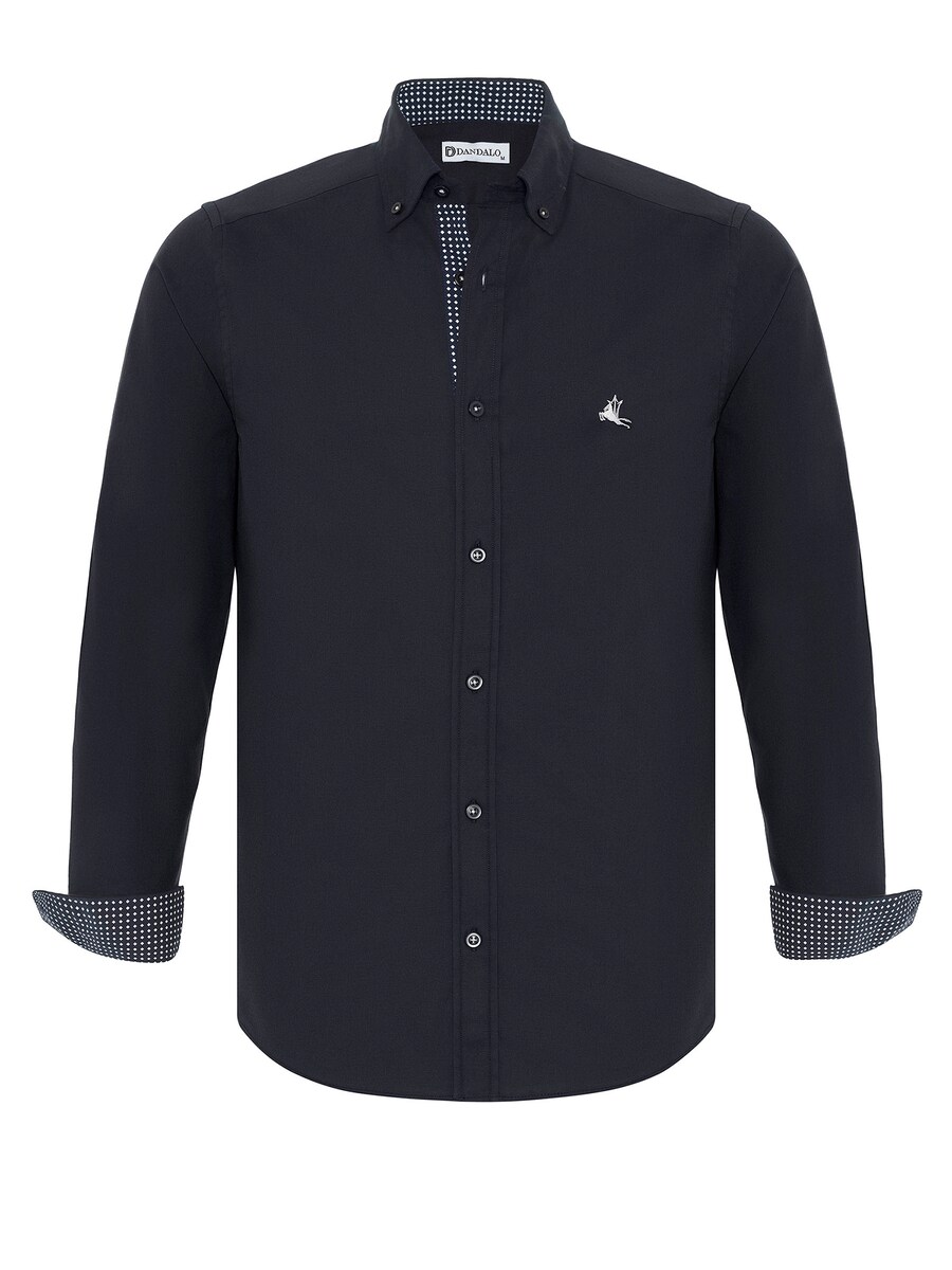 Рубашка на пуговицах классического кроя Dandalo, синий/темно-синий
Рубашка на пуговицах классического кроя Dandalo, синий/темно-синий