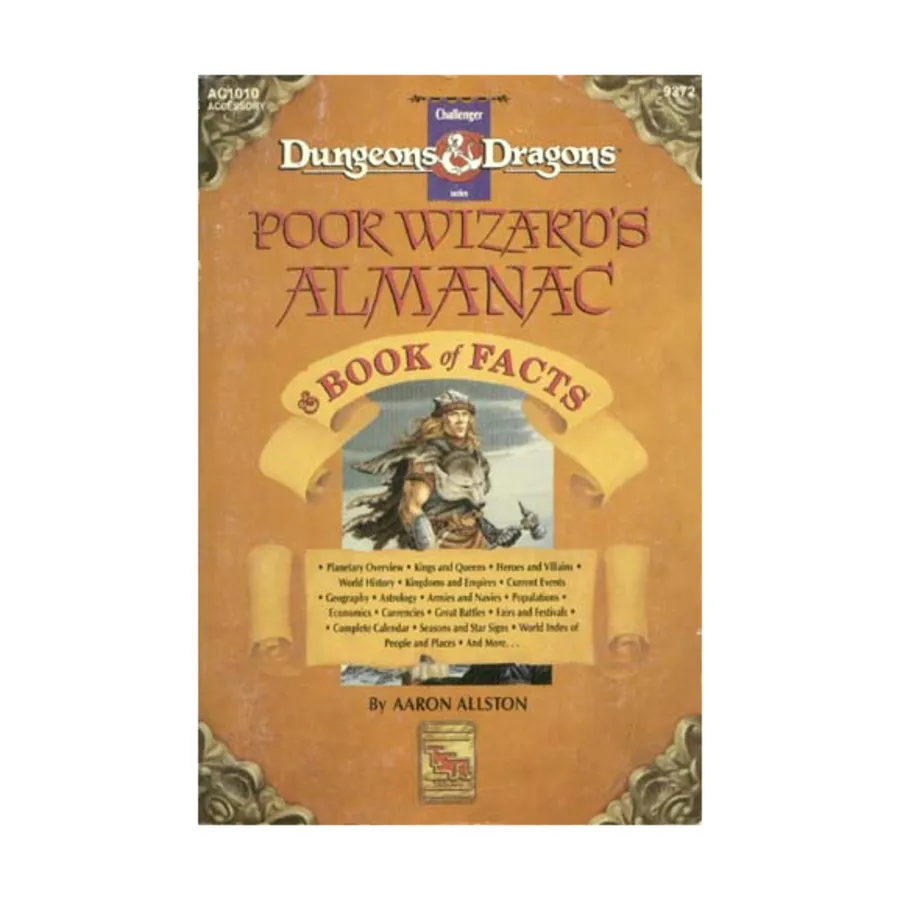 Poor Wizard's Almanac #1, Basic Dungeons & Dragons (Original Edition) - Sourcebooks & Accessories, мягкая обложка
Poor Wizard's Almanac #1, Basic Dungeons & Dragons (Original Edition) - Sourcebooks & Accessories, мягкая обложка