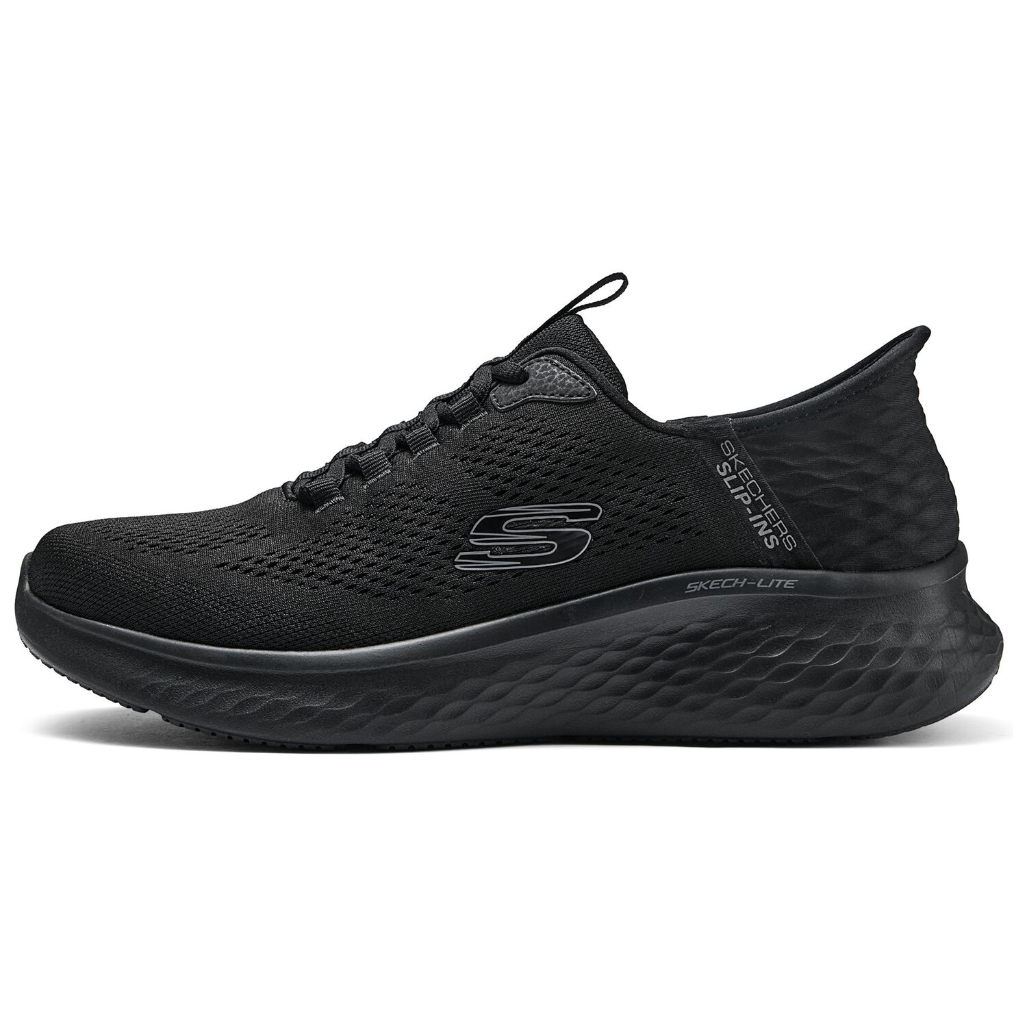 Кроссовки Skechers Lifestyle Shoes Men Low-top Black/white, черный 
Кроссовки Skechers Lifestyle Shoes Men Low-top Black/white, черный
