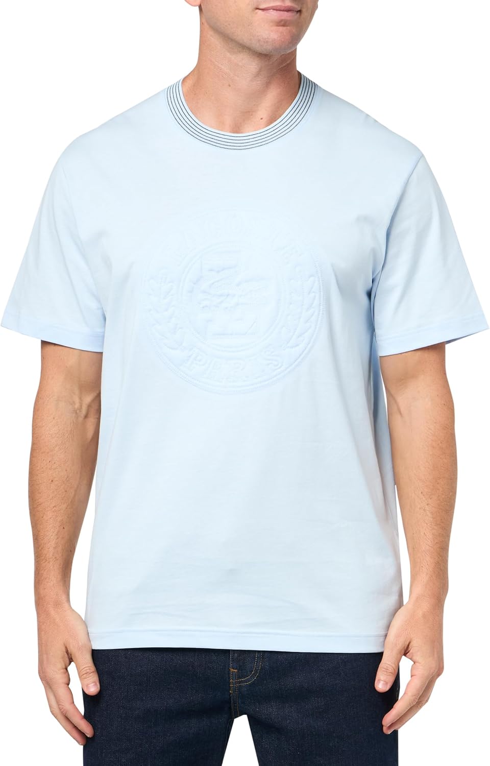 Мужская футболка Lacoste Classic Fit с тисненым крокодиловым принтом, Rill
Мужская футболка Lacoste Classic Fit с тисненым крокодиловым принтом, Rill