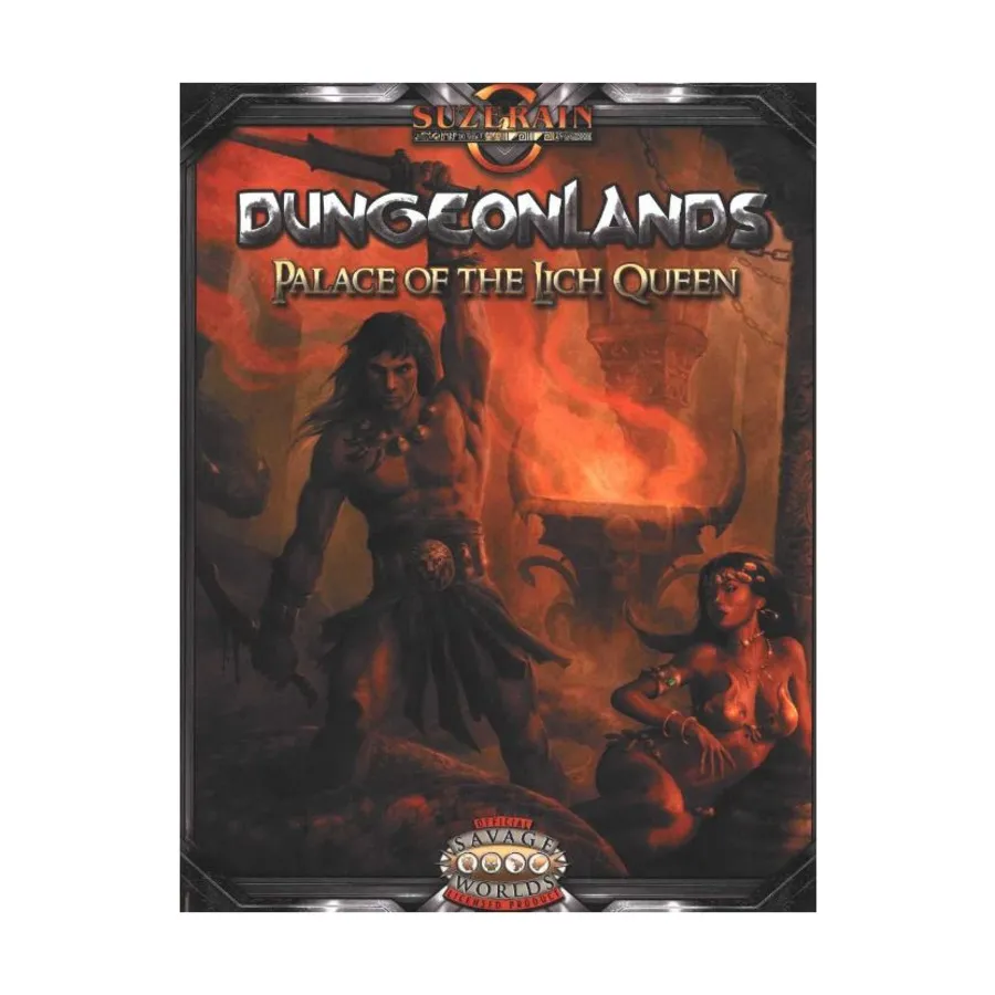 Palace of the Lich Queen (Savage Worlds), Dungeonlands (Savage Mojo), мягкая обложка 
Palace of the Lich Queen (Savage Worlds), Dungeonlands (Savage Mojo), мягкая обложка