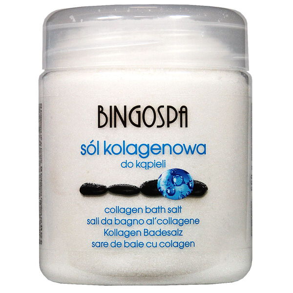 Коллагеновая соль для ванн, 550 г Bingospa
Коллагеновая соль для ванн, 550 г Bingospa