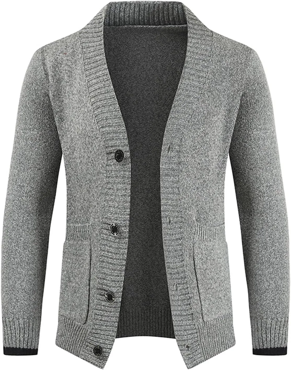 Кардиган для мужчин JiXiang с V-образным вырезом и длинными рукавами
Кардиган для мужчин JiXiang с V-образным вырезом и длинными рукавами