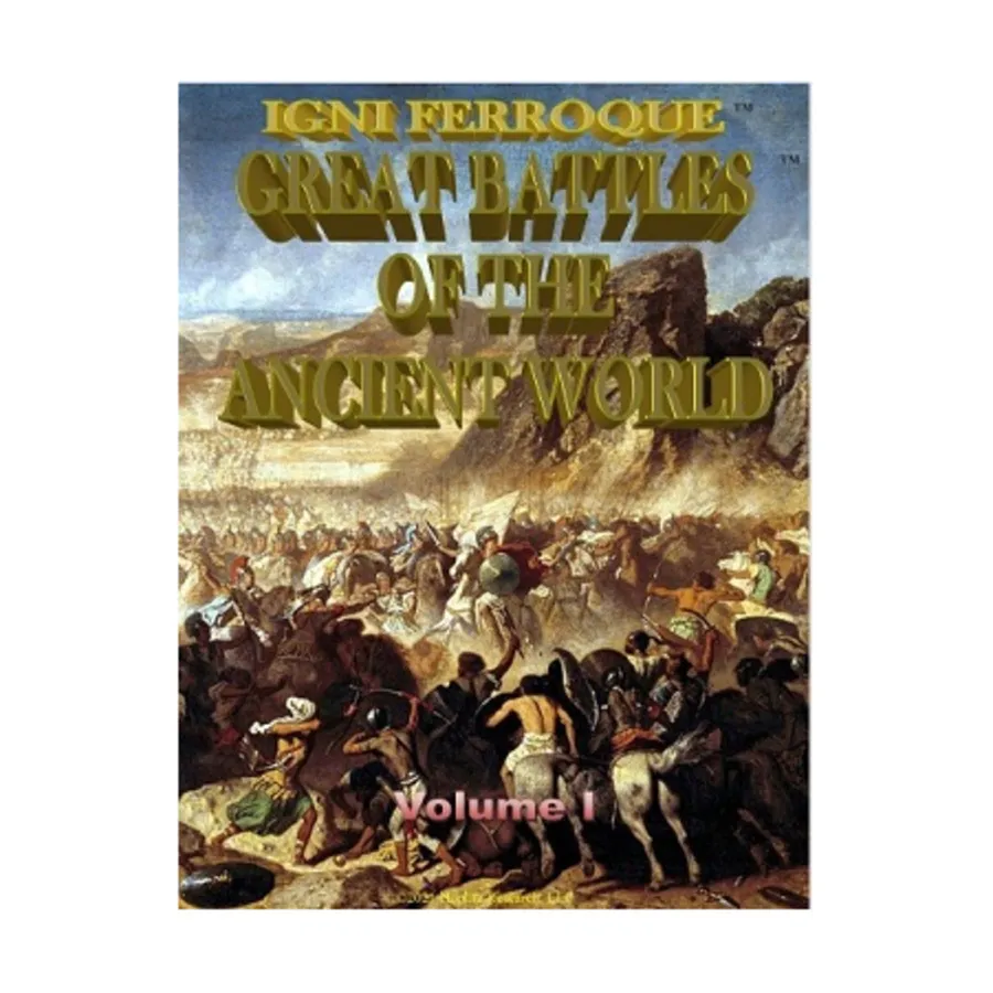 Игни Ферроке - Великие битвы древнего мира Том. 1, Miniature Rules (Hoplite Research)
Игни Ферроке - Великие битвы древнего мира Том. 1, Miniature Rules (Hoplite Research)