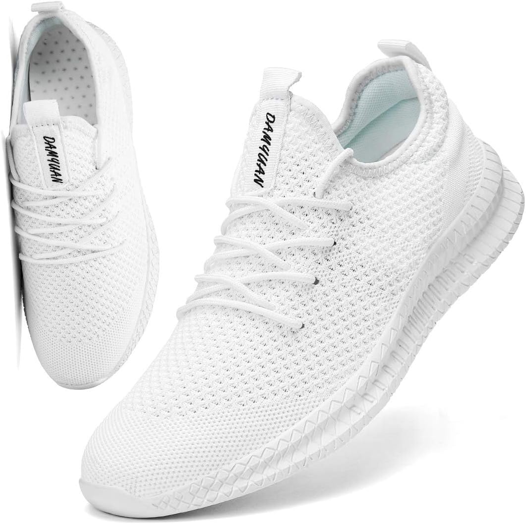 Мужские кроссовки FUJEAK для бега, повседневные дышащие прогулочные обувь, спортивные кроссовки для тренажерного зала и тенниса, слипоны, удобные и легкие, белый
Мужские кроссовки FUJEAK для бега, повседневные дышащие прогулочные обувь, спортивные кроссовки для тренажерного зала и тенниса, слипоны, удобные и легкие, белый